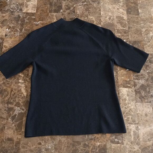 Mock Neck Knit Sweater  - Picture 3 of 4